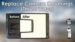 Three Ways to Replace Camera Leather Coverings, Pre-cut, Salvaged, and Custom-cut Coverings | How To