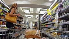 British Supermarket Shopping Walk - Marks and Spencer in London