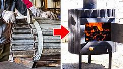 Build your own outdoor stoves & grills || 4 DIY projects by Wood Mood