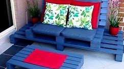 DIY Pallet Patio Lounge Chair!!! 💖... - Recipes From Heaven