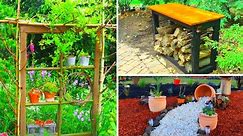 Here are some garden backyard patio furniture ideas |@90addiction