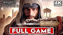 ASSASSIN'S CREED MIRAGE Gameplay Walkthrough Part 1 FULL GAME [4K 60FPS] - No Commentary