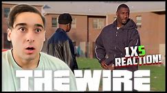 Film Student Watches THE WIRE s1ep5 for the FIRST TIME 'The Pager' Reaction!