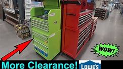 MORE CLEARANCE! @ Lowes