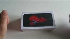 iPhone 6s: box opening