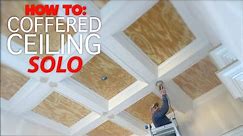 How To: Build a Coffered Ceiling