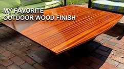 How to Build & Finish an Outdoor Table Top - Best Exterior Wood Finish