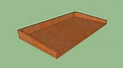 Possible solution to the warped blanket chest lid