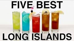 Top 5 Long Island Iced Tea Cocktails - Easy Cocktails