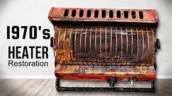 🔥A Rare Old Age Gas Heater Restoration | 70's Unique Piece