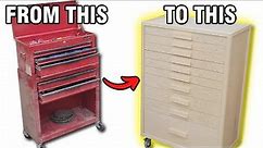 How to Make a Wooden Tool Chest - Free Plans!