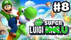 New Super Luigi U - Gameplay Walkthrough Part 8 - Peach's Castle Bowser Boss (Nintendo Wii U DL
