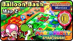 Mario Party Star Rush - Balloon Bash Map 2 (2 Players)