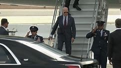 President Biden arrives at SFO in Air Force One