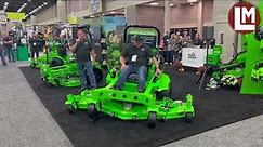 Mean Green Mowers unveils all-electric mower with 96-inch deck at the 2023 Equip Exposition