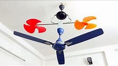 A ceiling fan hanging two on one level || New generation of traditional ceiling fans 2024