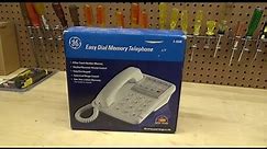 General Electric 2-9268 Easy Dial Memory Telephone | Initial Checkout