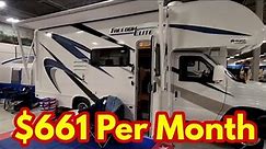 COMPACT Class C Motorhome | New 2024 THOR FREEDOM ELITE 22FEF | $661 Per Month or $87,995