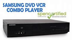 Samsung DVD-V9800 DVD VCR Player Combo Product Demonstration