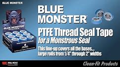 BLUE MONSTER Thread Seal Tapes