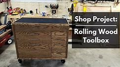 Rolling Wood Toolbox Build