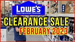 Lowe's Clearance Sale February 2023 Month End Tool Deals