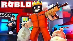 ROBBING A GAS STATION IN ROBLOX | Roblox - Mad City (GTA 5 Roblox)