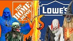 Home Depot Halloween 2023 VS Lowes Halloween 2023!