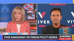 ‘It’s a Lie, Go Ahead and Play It!’ Vivek Ramaswamy Snipes at Andrea Mitchell in Latter Stages of Wild, Marathon Interview