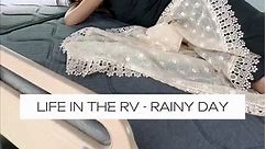 Life in the rv - rainy day ⛈️⛈️⛈️ 🎥By: 房车旅行 #rv #rvlife #rvliving #vanlife #campervan #rain #home #fyp #vinarch #vinarcharchitecture
