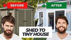 How To Turn a Shed into a Tiny House [8 Easy Steps]