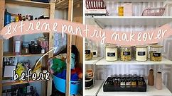 *EXTREME* Pantry Makeover | Cramped Closet Turned Into A Pinterest Pantry Dream!