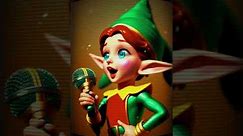 MIND BLOWING Futuristic Elf's Singing 12 days of Christmas Singalong