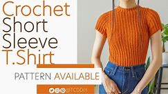 How to Crochet A Short Sleeve Tee | Pattern & Tutorial DIY