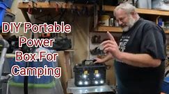DIY Battery Box Power Station For Ice Fishing And Camping