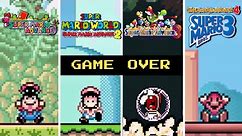 Super Mario Advance Series GAME OVER Screens
