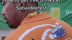 #onthisday how to get free stuff at @Sabaideefest | free stuff