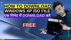 How to Download Windows XP Service Pack 3 Latest ISO Free Download Windows XP ISO