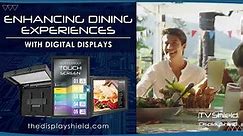 Enhance Dining Experiences with Digital Displays & Outdoor Digital Signage