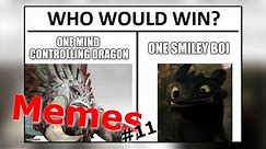 Top 10 Memes #11! How to train your Dragon