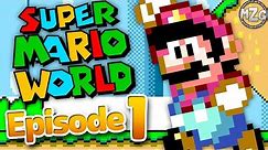 Super Mario World Gameplay Walkthrough - Episode 1 - Yoshi's Island! World 1! (Super Nintendo)