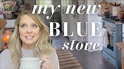 My Cottage Kitchen: The Story of My New Blue Stove