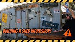Building A Small Shed Woodworking Shop