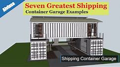 Seven Greatest Shipping Container Garage Examples - Pros of a Shipping Container Garage