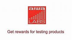 Like audio gear? Aiwa is looking for product testers.