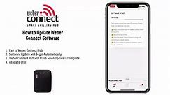 Weber Connect: How to Update the Software