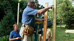 How to Build a Wood Arbor for Garden or Yard