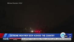 Extreme weather seen across the U.S.