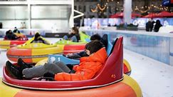 Bumper Cars on Ice brings holiday fun to the Texas Hill Country