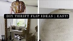Thrift Store Home Decor Finds + DIY Flips + Styling